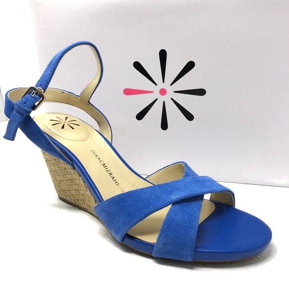 Isaac Mizrahi Shoes - New ISAAC MIZRAHI LIVE Sassy sandals 9 blue suede